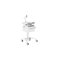 Multibrackets M Basic cart - for tablet / keyboard / mouse / notebook - with drawer - white silver - Max 7.5 kg - recommended for – kuva 1