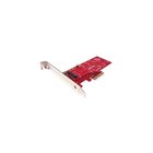 Roline - interface adapter - 3.3V 5A 110 mm SSD - M.2 NVMe Card - PCIe 4.0 x4