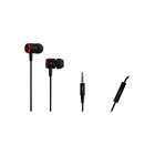 SBS In Ear Stereo Earset Studio Mix 40 - Black/red