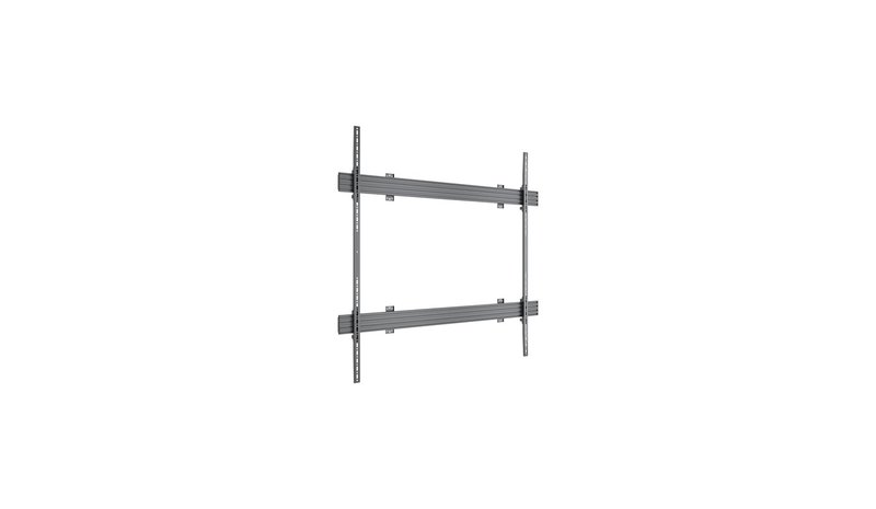 Multibrackets M Pro Series mounting kit - single side - for LCD display - fixed - black - Max 150 kg - recommended for