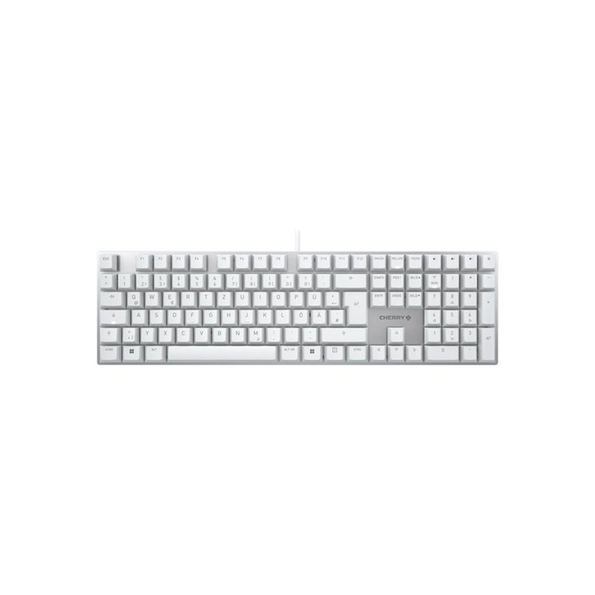 Cherry KC 200 MX - Näppäimistö - Saksa - Valkoinen