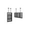 Multibrackets M Pro Series enclosure - Large - for flat panel - high brightness frame - black - Max 50 kg - recommended for 75" – kuva 1