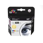TB Print TBH-650CR mustekasetti 1 kpl Sininen, Purppura, Keltainen