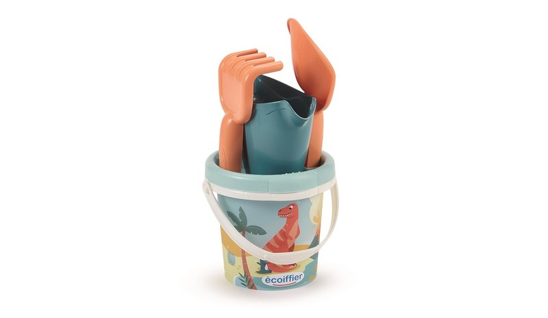 Ecoiffier Bucket set 12 cm (dino) – kuva 1/1