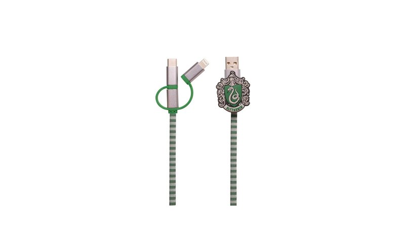 Thumbs Up 1002654 USB-kaapeli 1 m USB A Micro-USB B Vihreä, Harmaa 10026 – kuva 1/2