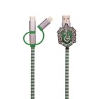 Thumbs Up 1002654 USB-kaapeli 1 m USB A Micro-USB B Vihreä, Harmaa 10026