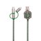Thumbs Up 1002654 USB-kaapeli 1 m USB A Micro-USB B Vihreä, Harmaa 10026 – kuva 2