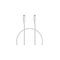 ESSENTIALS by UPSTRÖM 100W USB-C to USB-C Cable 1.2m - White – kuva 1