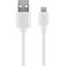 Pro USB-A <-> USB Micro-B - 0.5m - Valkoinen – kuva 1