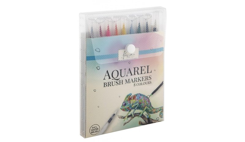 Creative Craft Group Brush tips 8 pcs + brush – kuva 1/1