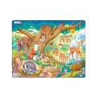 Larsen Puzzles "Cute Forest Animals" Jigsaw Puzzle - 29 pieces Maxi (36.5 x 28.5 cm) 2D Palapelit