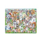 Larsen Puzzles Happy Dogs Jigsaw Puzzle - 32 pieces Maxi (36.5 x 28.5 cm) 2D Palapelit