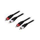 InLine 2 x RCA male - 2 x RCA male cable 5 m