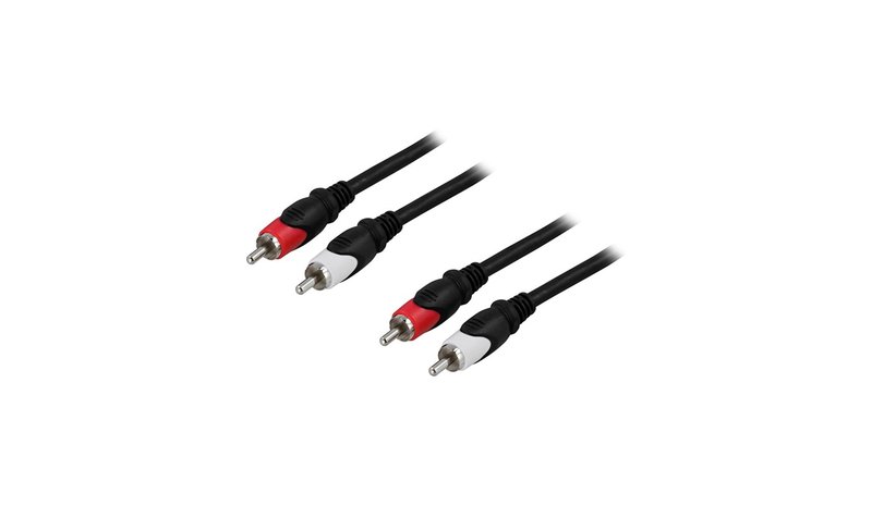 InLine 2 x RCA male - 2 x RCA male cable 5 m – kuva 1/1