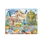 Larsen Puzzles Sphinx and Pyramids Jigsaw Puzzle - 85 pieces Maxi (36.5 x 28.5 cm) 2D Palapelit