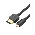 UGREEN 30102 HDMI to micro HDMI Cable (HDMI V2.0 / 4K 60Hz / 30AWG) - 1.5m - Black