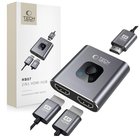 Tech-Protect HB07 HDMI-tyyppi A (vakio) 2 x HDMI Harmaa 59063