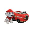 Paw Patrol 2-in-1 Vehicle Plush w/Marshall 15 cm