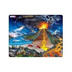 Larsen Puzzles Volcanoes Jigsaw Puzzle - 70 pieces Maxi (36.5 x 28.5 cm) 2D Palapelit