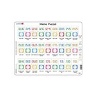 Selecta Play Larsen Memo Puzzle Learning to Tell the Time Traditional and digital clock 54 pcs. Lattia
