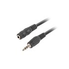Lanberg CA-MJFJ-10CC-0050-BK audiokaapeli 5 m 3.5mm Musta CA-MJ