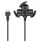 Pro Outdoor Triple Extension Cable - Power (CEE 7/7) - Type E/F Plug - Musta - 5m – kuva 1