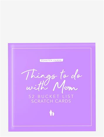Gift Republic Scratch Cards Things With Mum - Purple - ONE SIZE