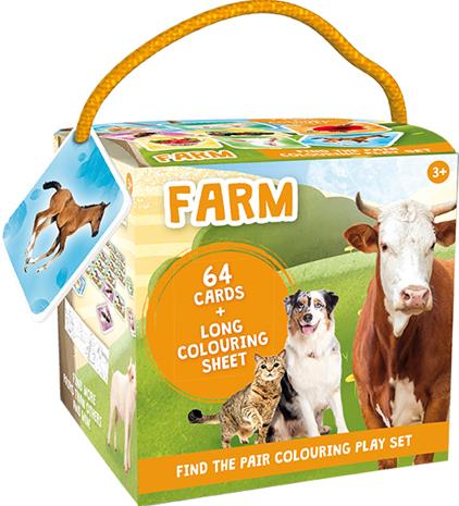 SENSE Farm Memo Box - RED - One Size