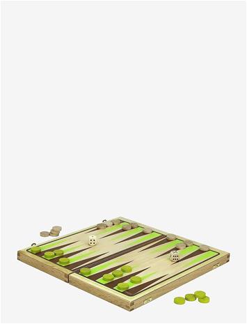 JEUJURA Game - Backgammon - BROWN - One Size