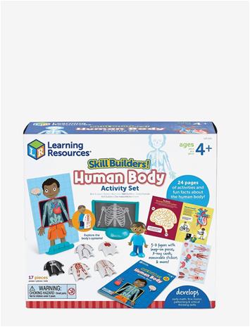 LEARNING RESOURCES Skill Builders! Human Body - MULTI COLOURED - One Size