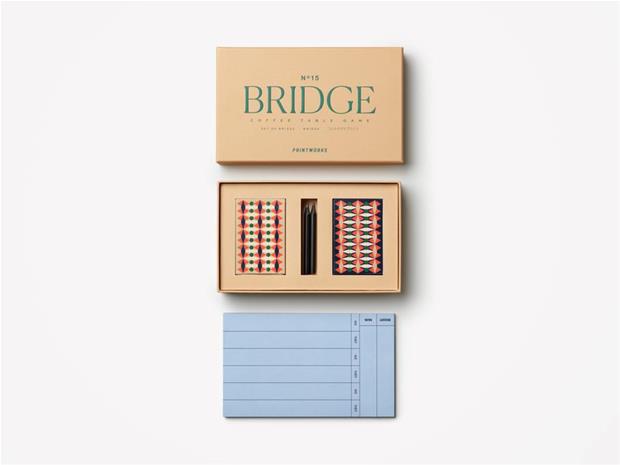 PRINTWORKS Classic - Bridge Set - ORANGE MULTI - One Size