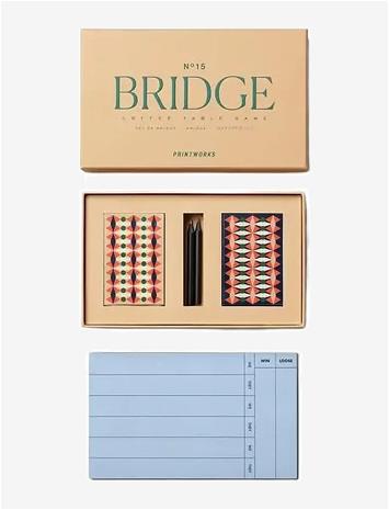 PRINTWORKS Classic - Bridge Set - ORANGE MULTI - One Size