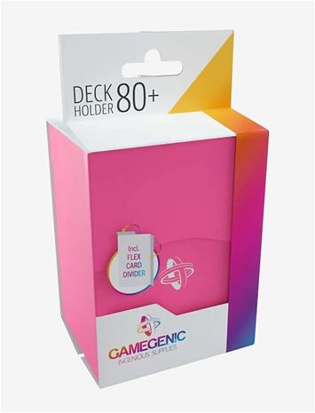 GAMEGENIC Deck Holder 80+ Pink - PINK - One Size