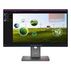 Lenovo ThinkVision P27Q-40 tietokoneen litteä näyttö 68,6 cm (27") 2560 x 1440 pikseliä Quad HD LED Musta 64A7Z