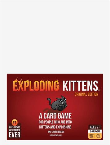 ASMODEE Exploding Kittens Original Ed. - RED - One Size