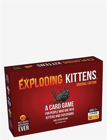 ASMODEE Exploding Kittens Original Nordic - RED - One Size