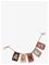 SMALLSTUFF String For Flag Line, Leather - BROWN - One Size 10 cm – kuva 2