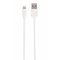 Vivanco Lightning Cable iPhone 0.5m MFI White – kuva 1