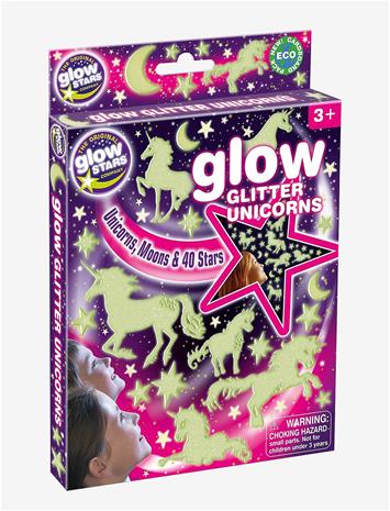 Brainstorm Glow Glitter Unicorns