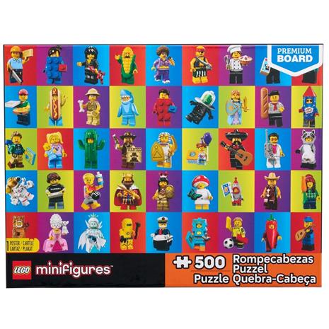 LEGO Minifigures Collage 1 Puzzle 500 Pcs