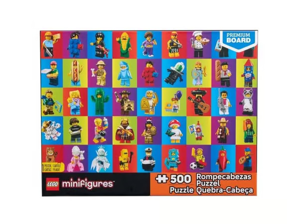LEGO Minifigures Collage 1 Puzzle 500 Pcs