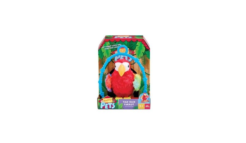 Happy Pets Talk Back Parrot