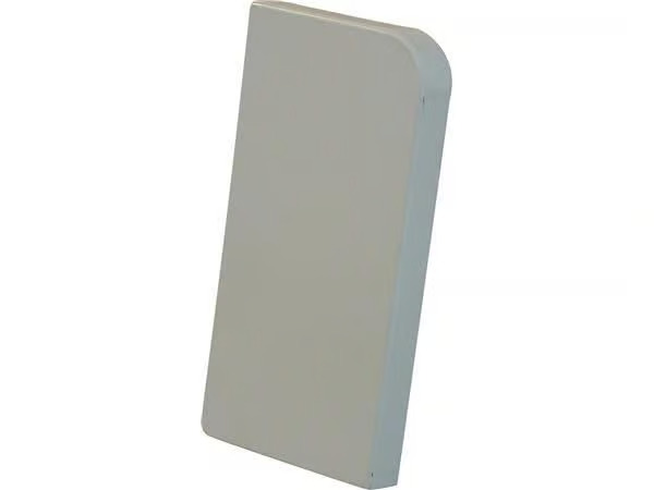 Gabotherm End piece left white