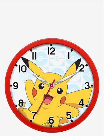 POKEMON Wall Clock - MULTI-COLOR - One Size