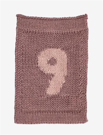 SMALLSTUFF Knitted Flag, 9, Rose - ROSE - One Size