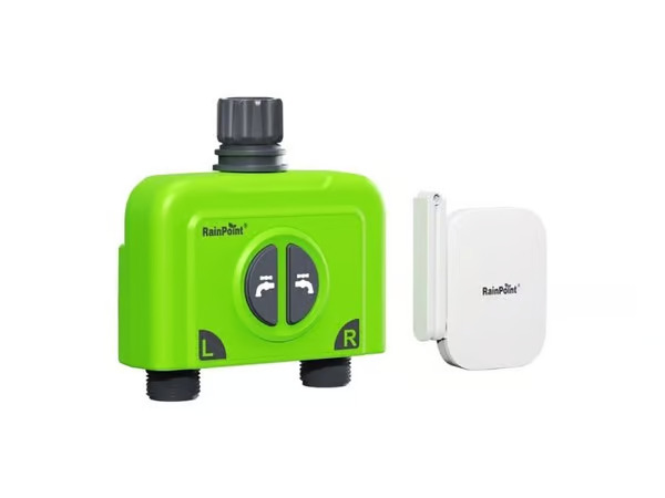 RainPoint WiFi 2-Zone Irrigation Controller with Gateway