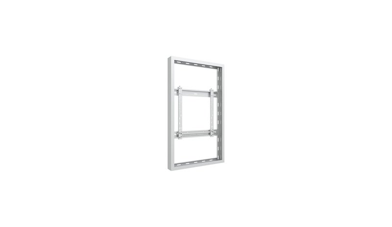 Multibrackets M Pro Series enclosure - small - for flat panel - high brightness - white - Max 25 kg - recommended for 46"