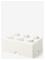 LEGO Storage brick 6 - WHITE – kuva 4