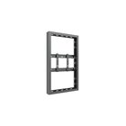 Multibrackets M Pro Series enclosure - low profile - for flat panel - black (RAL 9005) - Max 25 kg - recommended for 46"