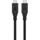 Pro USB 3.1 C - USB 3.1 C - USB 3.1 Gen1 - Musta - 1.5m